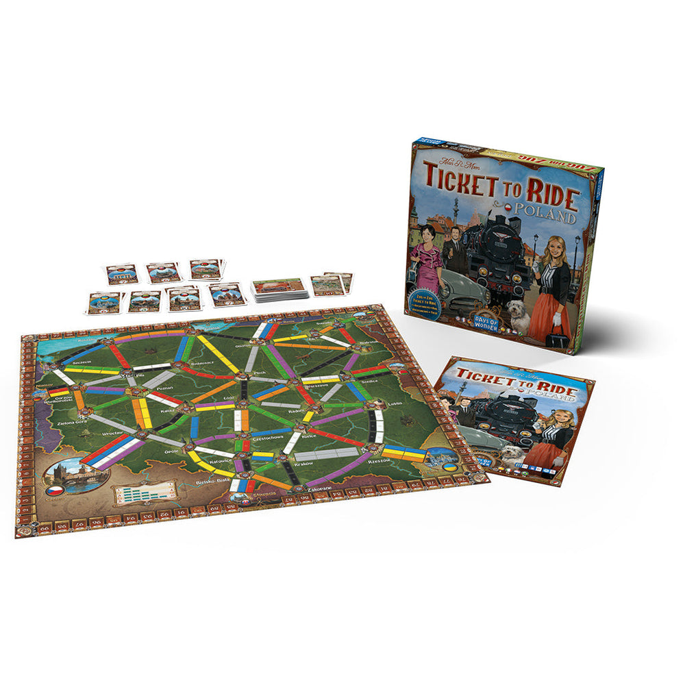 Ticket to Ride: Map Collection Vol 6.5 Poland (ONLINE ORDER ONLY)