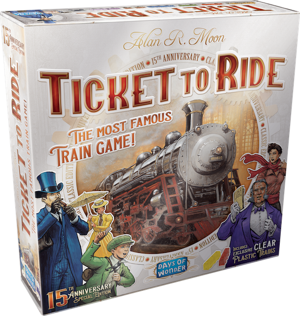 Ticket to Ride: 15th Anniversary Edition (ONLINE ORDER ONLY)