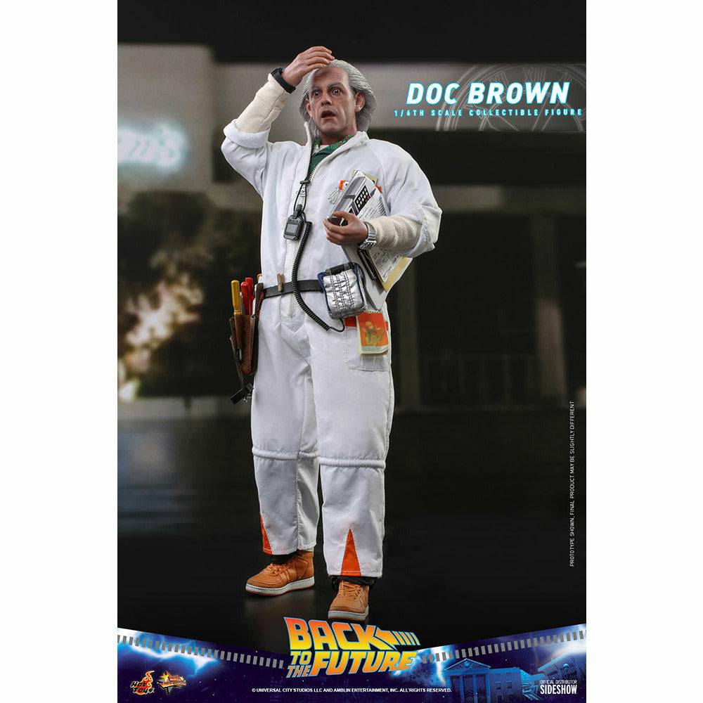 Hot Toys Back to the Future Doc Brown (Standard Version) 1:6 Scale Collectible Figure (ONLINE ORDER ONLY)