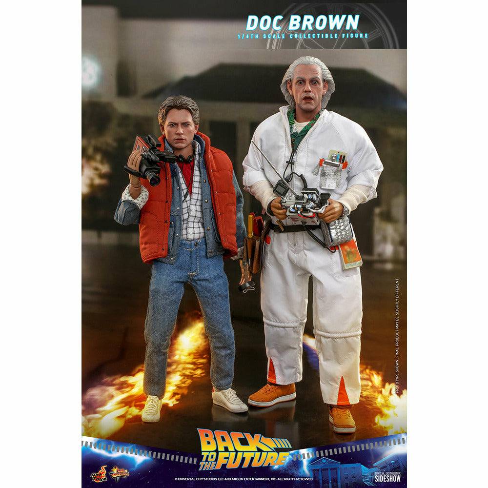 Hot Toys Back to the Future Doc Brown (Standard Version) 1:6 Scale Collectible Figure (ONLINE ORDER ONLY)