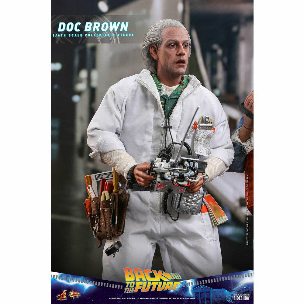 Hot Toys Back to the Future Doc Brown (Standard Version) 1:6 Scale Collectible Figure (ONLINE ORDER ONLY)