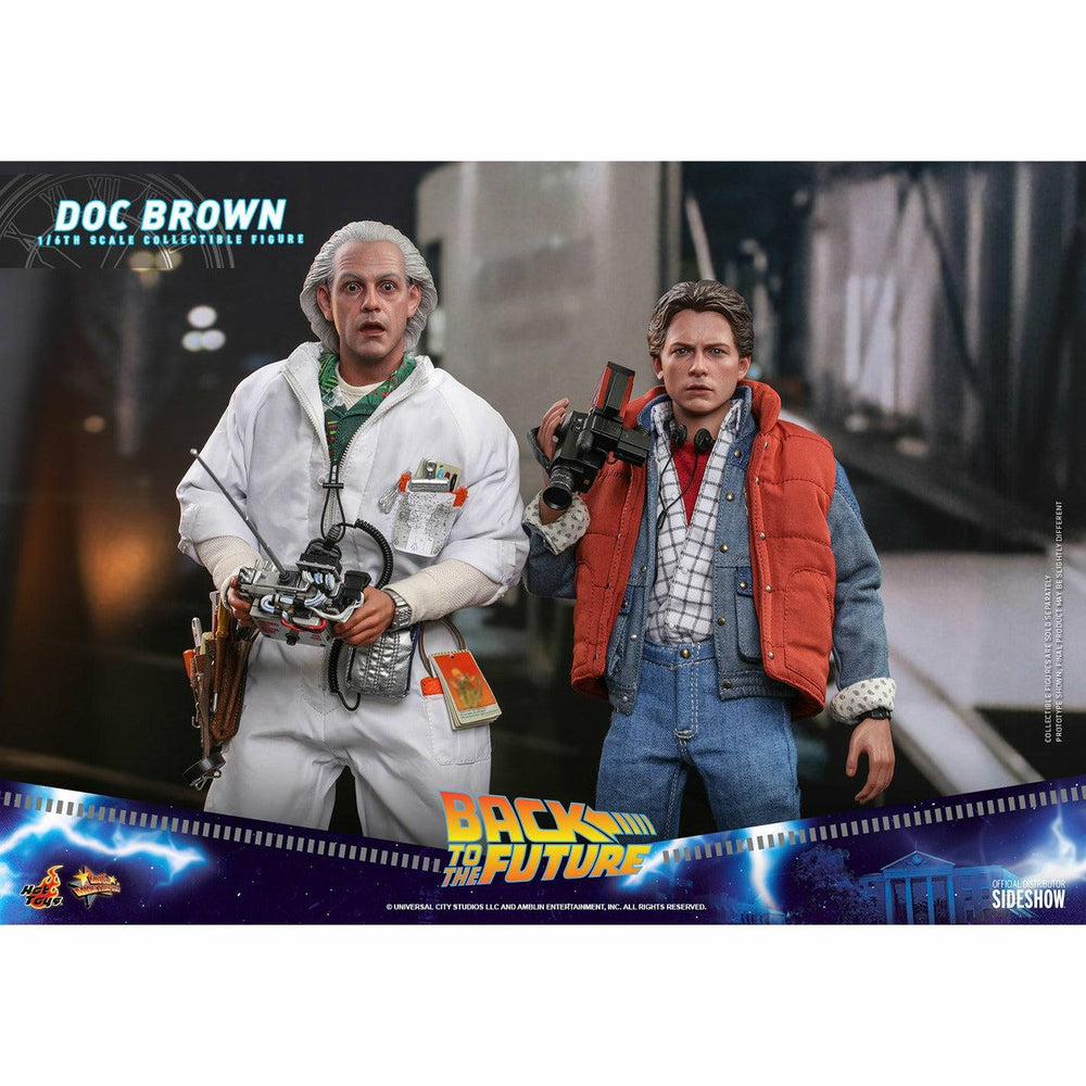 Hot Toys Back to the Future Doc Brown (Standard Version) 1:6 Scale Collectible Figure (ONLINE ORDER ONLY)