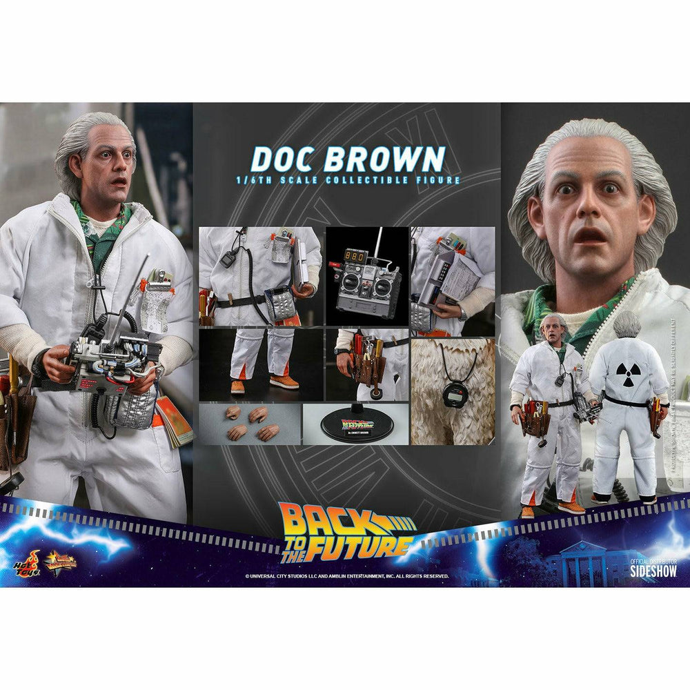 Hot Toys Back to the Future Doc Brown (Standard Version) 1:6 Scale Collectible Figure (ONLINE ORDER ONLY)