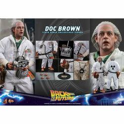 Hot Toys Back to the Future Doc Brown (Standard Version) 1:6 Scale Collectible Figure (ONLINE ORDER ONLY)