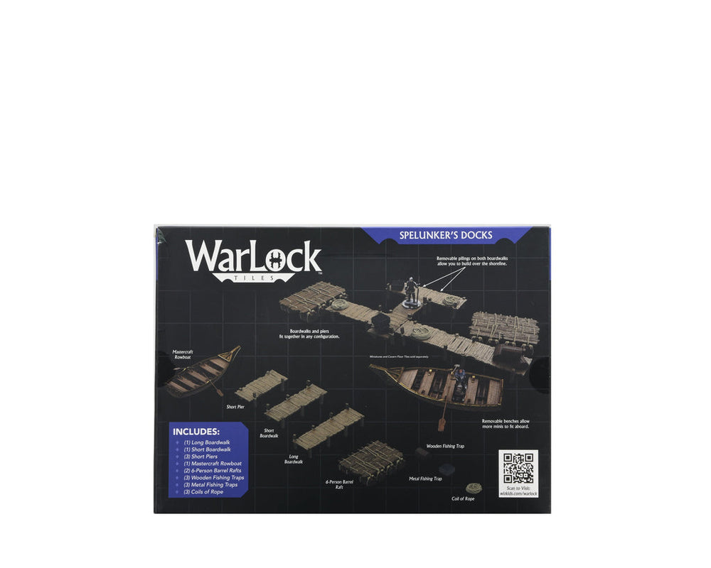 WarLock Tiles: Accessory - Spelunker's Docks (ONLINE ORDER ONLY)
