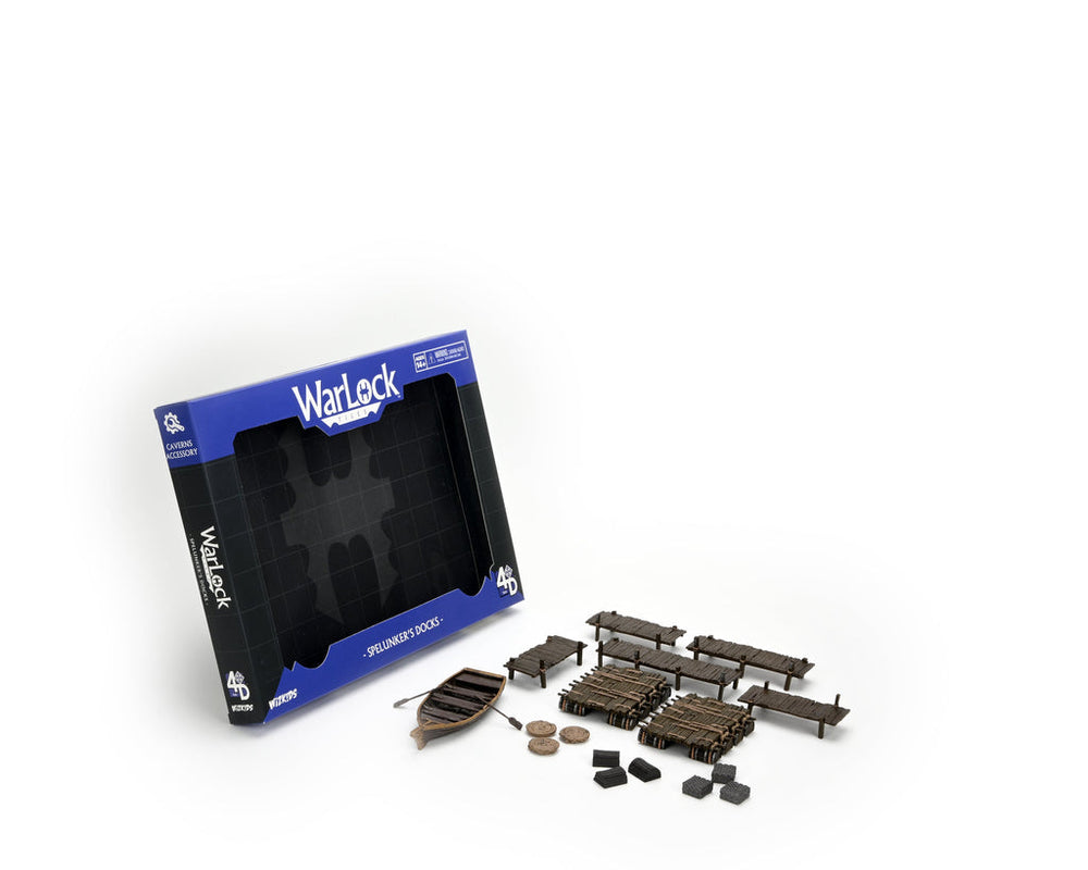 WarLock Tiles: Accessory - Spelunker's Docks (ONLINE ORDER ONLY)
