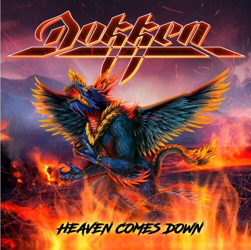 Dokken - Heaven Comes Down (Indie Exclusive, Colored Vinyl, Blue) [Vinyl] (ONLINE ORDER ONLY)