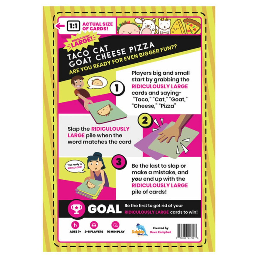 Taco Cat Goat Cheese Pizza: Ridiculously Large Edition