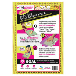 Taco Cat Goat Cheese Pizza: Ridiculously Large Edition
