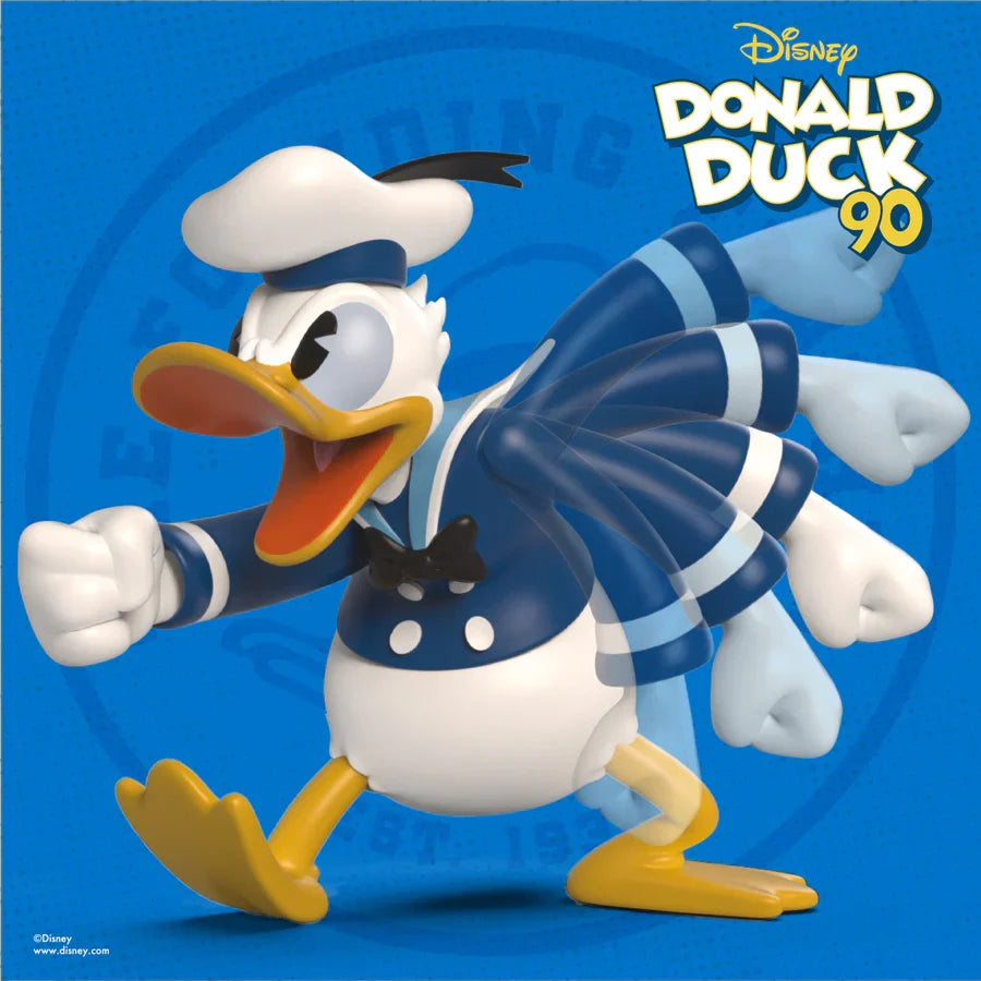 Kidrobot x  Disney Donald Duck 90th Year Celebration Resin Art Figure