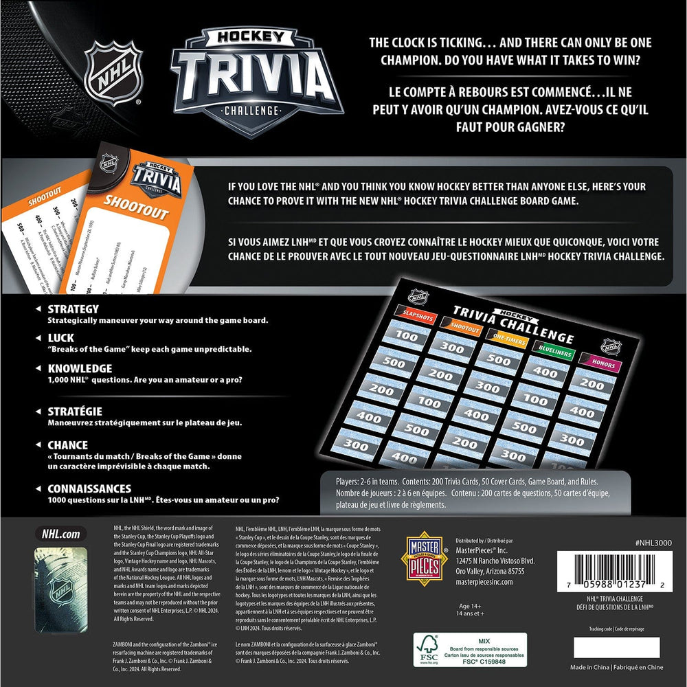 NHL - Hockey Trivia Challenge (ONLINE ORDER ONLY)