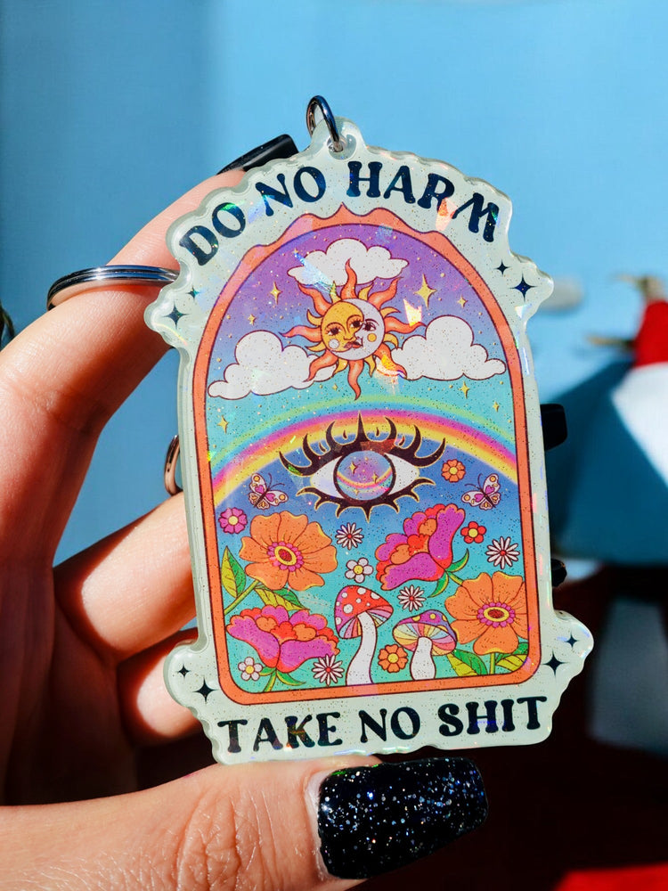 Do No Harm Take No Shit Keychain (Online Order Only)