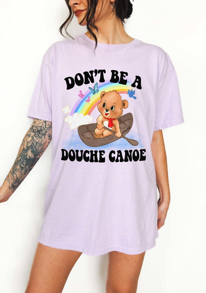 Don't Be A Douche Canoe Lolly The Bear Tee (ONLINE ORDER ONLY)