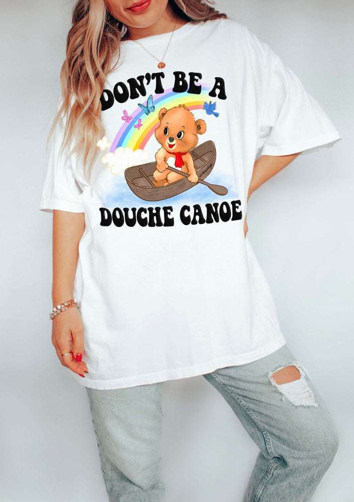 Don't Be A Douche Canoe Lolly The Bear Tee (ONLINE ORDER ONLY)