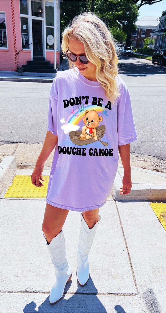 Don't Be A Douche Canoe Lolly The Bear Tee (ONLINE ORDER ONLY)