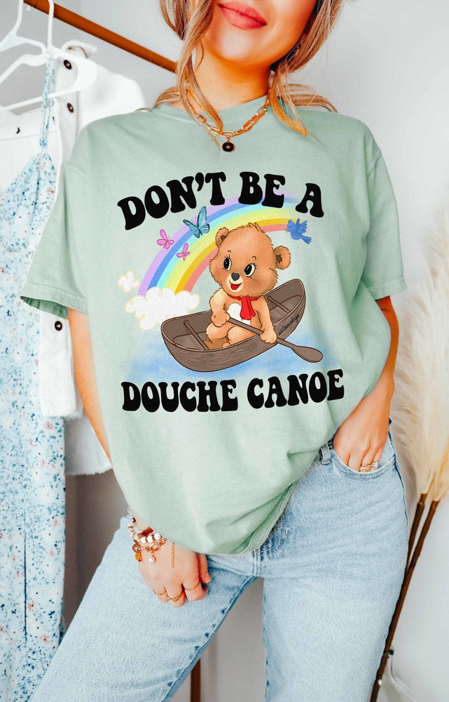 Don't Be A Douche Canoe Lolly The Bear Tee (ONLINE ORDER ONLY)
