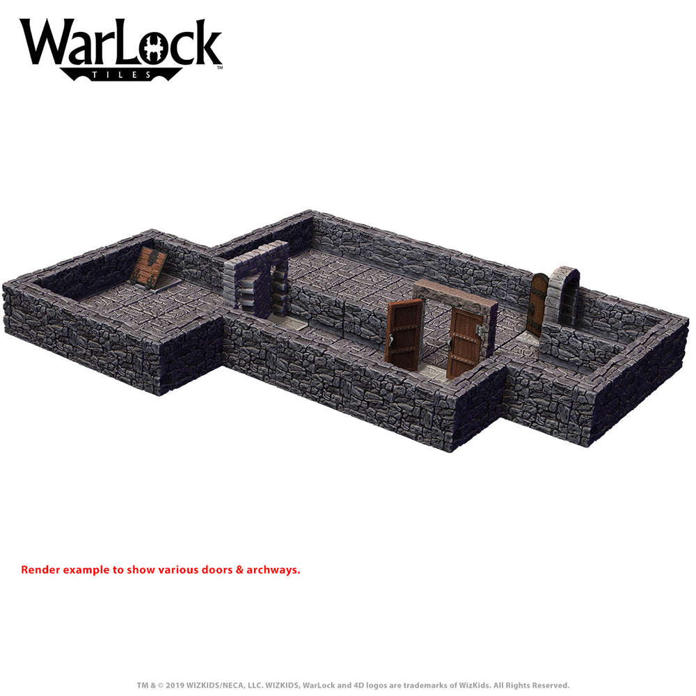 WarLock Tiles: Doors & Archways (ONLINE ORDER ONLY)