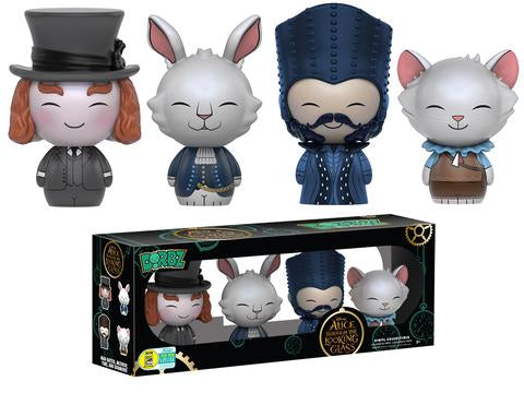 Dorbz Alice Through The Looking Glass 4-Pack - 2016 SDCC Exclusive/750 Made (Online Order Only)