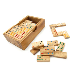 Wooden Double 9 Dominoes set (Online Order Only)