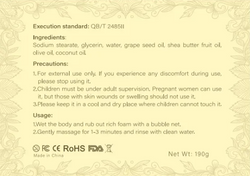 Dice Soap | Lemon Scent Transparent Handmade Soap w/Dice Inside (Online Only)