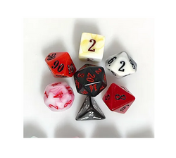 Random Blend | 7-Dice Acrylic Dice Set DND Dice Mystery (Online Only)
