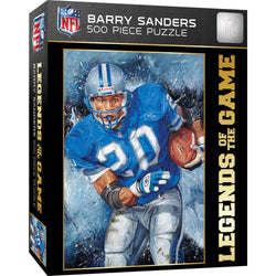 Legends of the Game - Barry Sanders 500 Piece Jigsaw Puzzle