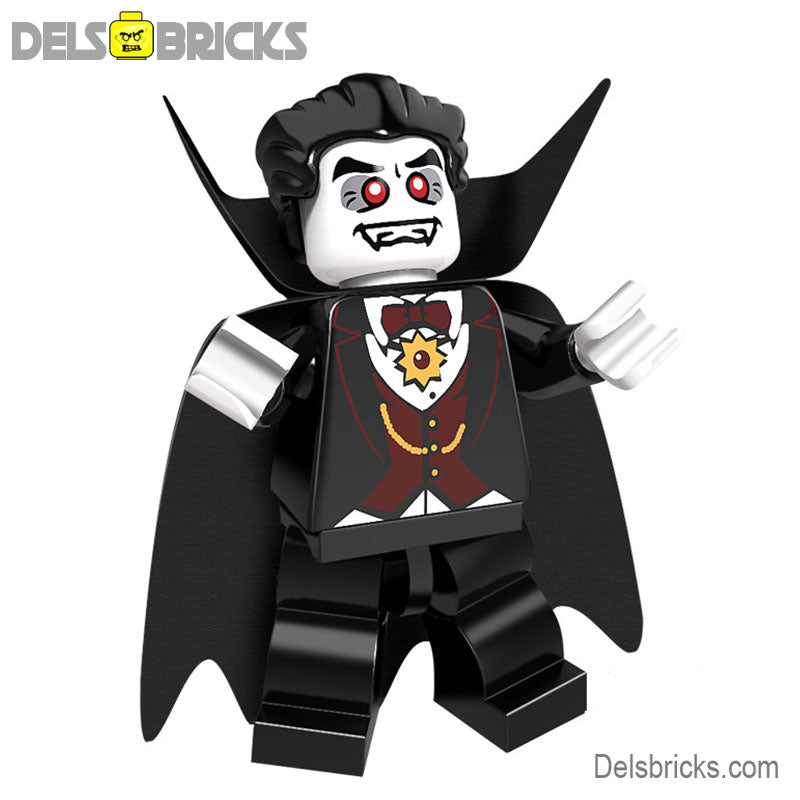 Count Dracula The Vampire Lego Minifigures Custom Toys (ONLINE ORDER ONLY)