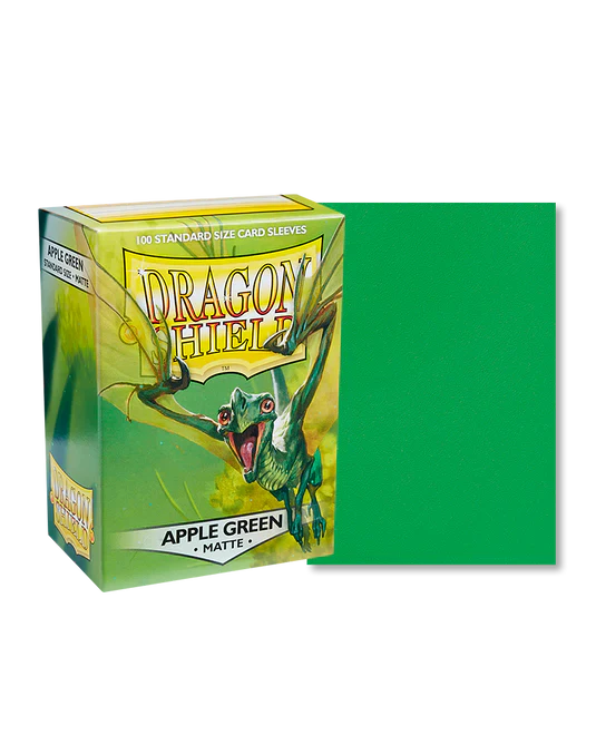 Dragon Shield: Standard 100ct Sleeves - Apple Green (Matte)