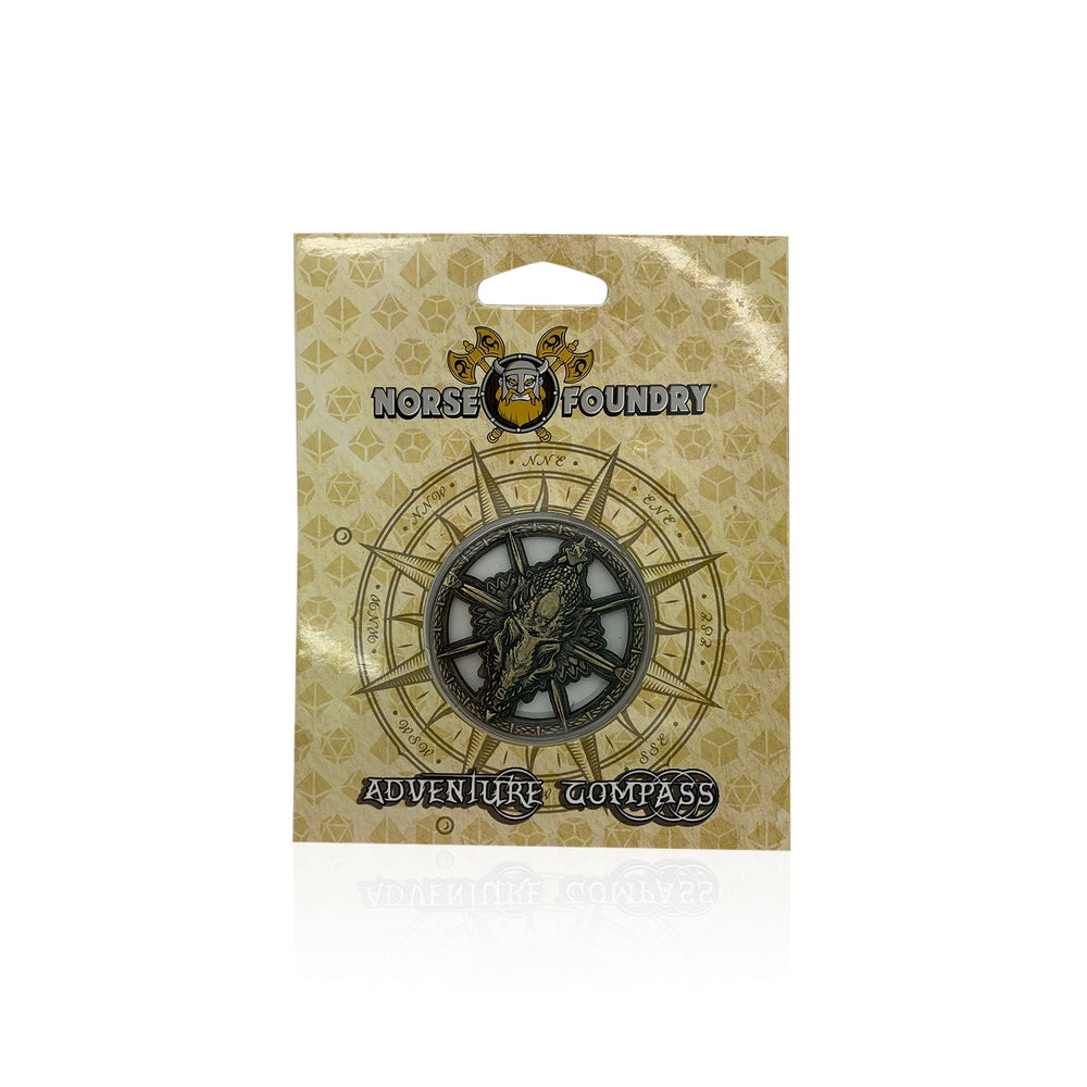 Dragon Compass Rose 50mm Metal (ONLINE ORDER ONLY)