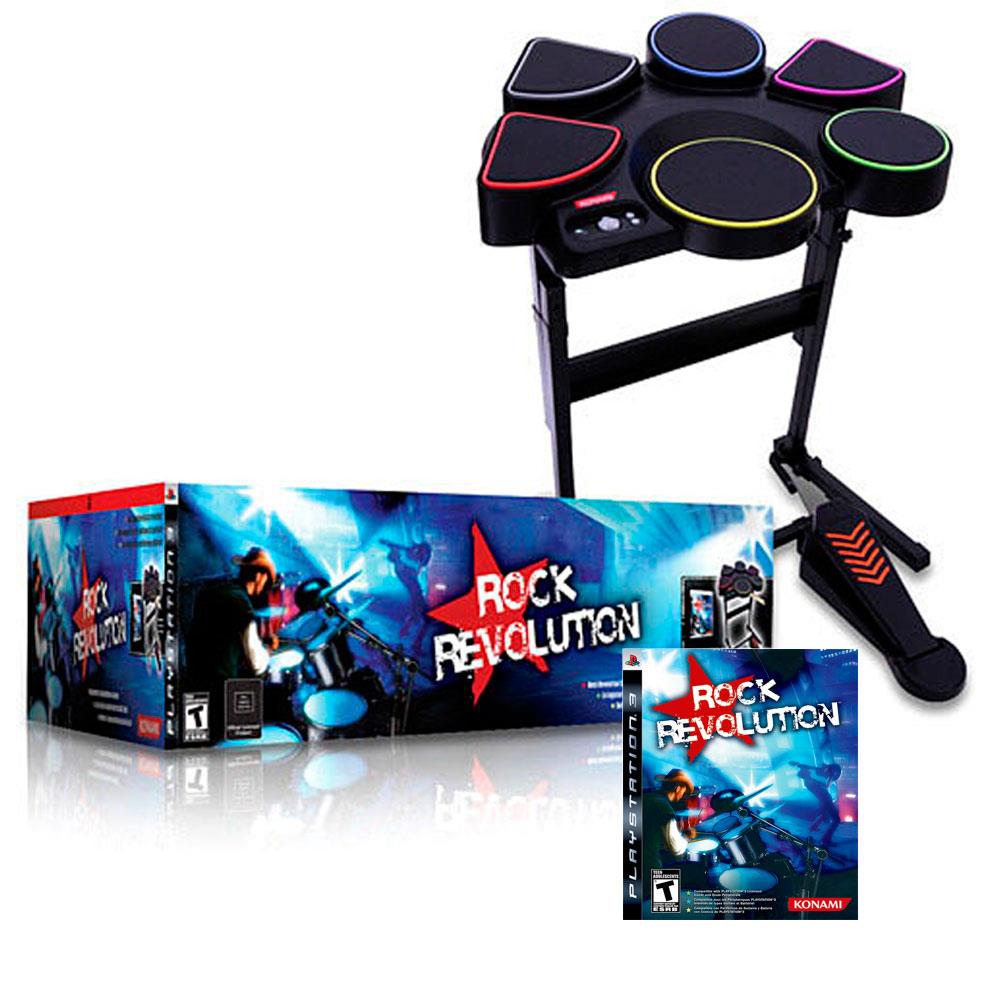 Rock Revolution (with Drum Kit) (Playstation 3) (ONLINE ORDER ONLY)
