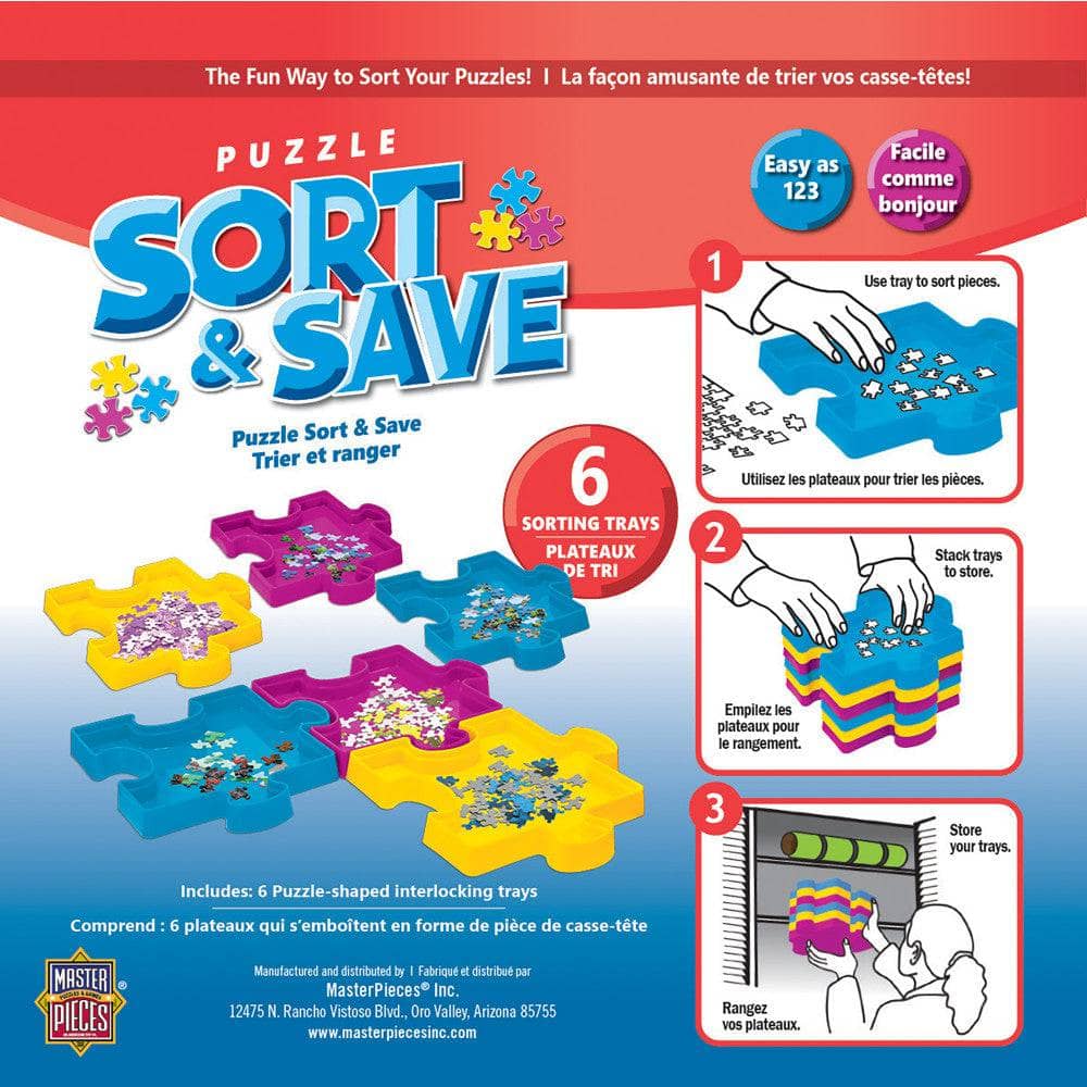 Jigsaw Puzzle Sort & Save - Sorting Trays (ONLINE ORDER ONLY)
