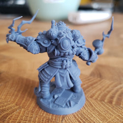 Dumak Bronzebolt (Male Bugbear Sorcerer) (Online Order Only)