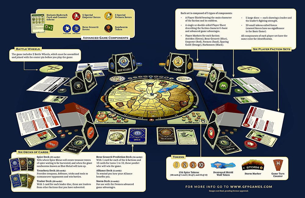 Dune: The Boardgame (ONLINE ORDER ONLY)