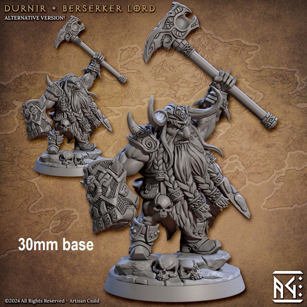 Durnir, Berserker Lord (Male Dwarf Warlord) (Online Only)
