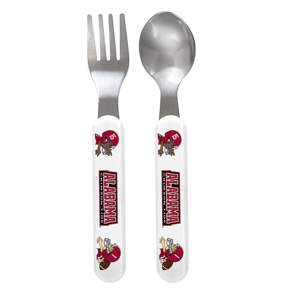 Alabama Crimson Tide - Baby Fork & Spoon Set (ONLINE ORDER ONLY)