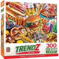 Trendz - Fair Fare 300 Piece EZ Grip Jigsaw Puzzle