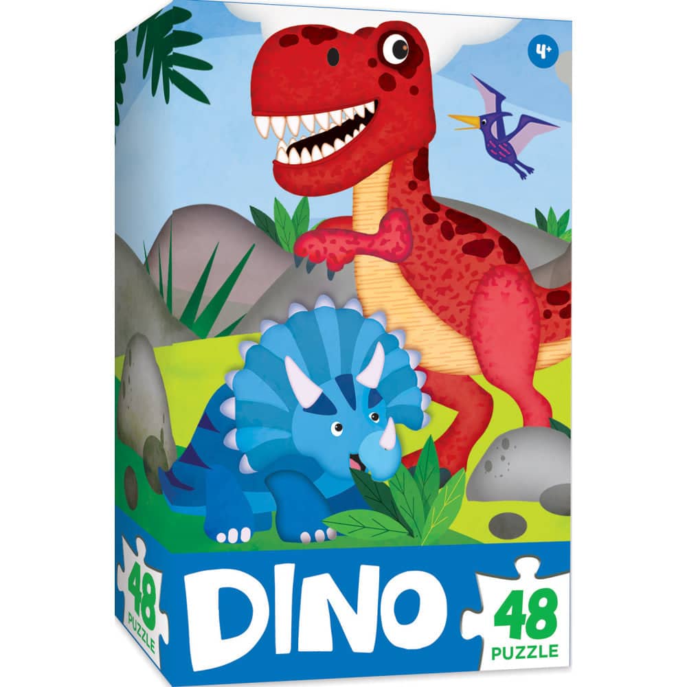Space Savers - Dino 48 Piece Value Puzzle (ONLINE ORDER ONLY)