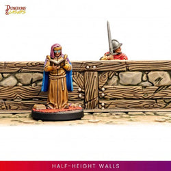 Dungeons & Lasers: Dwarven Mine Half-Height Walls (ONLINE ORDER ONLY)