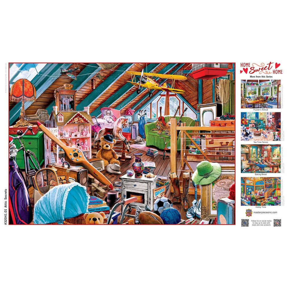Home Sweet Home - Attic Secrets 500 Piece Jigsaw Puzzle (ONLINE ORDER ONLY)