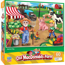 Old MacDonald's Farm - Market Day 60 Piece Jigsaw Puzzle (ONLINE ORDER ONLY)