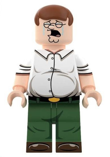 Comedic Dad Custom Minifig (Crying) (ONLINE ORDER ONLY)