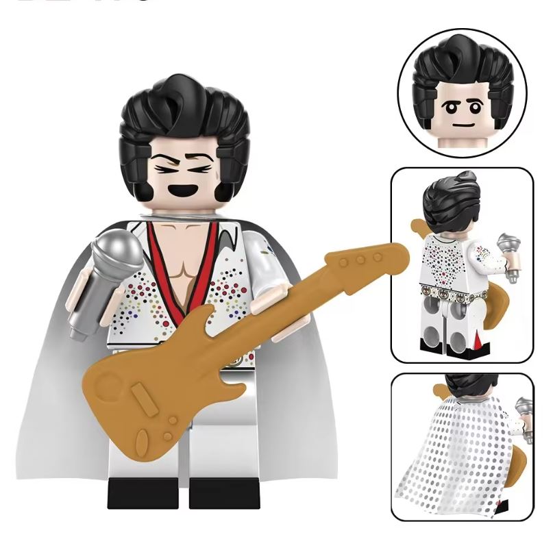 Rock ‘n’ Roll Legend Custom Minifig (ONLINE ORDER ONLY)