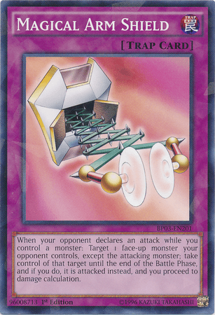 Magical Arm Shield [BP03-EN201] Shatterfoil Rare (ONLINE ORDER ONLY)