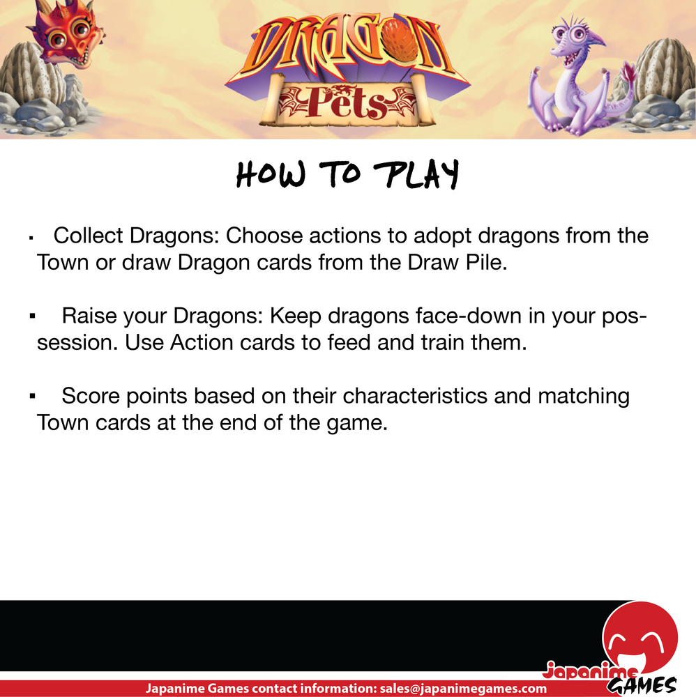 Dragon Pets (ONLINE ORDER ONLY)