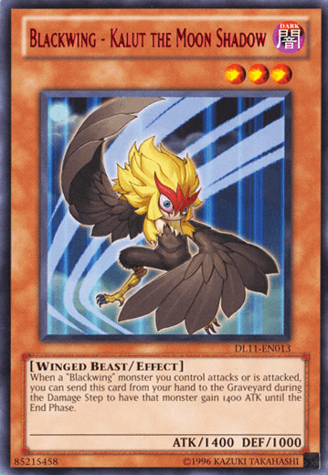 Blackwing - Kalut the Moon Shadow (Red) [DL11-EN013] Rare (ONLINE ORDER ONLY)