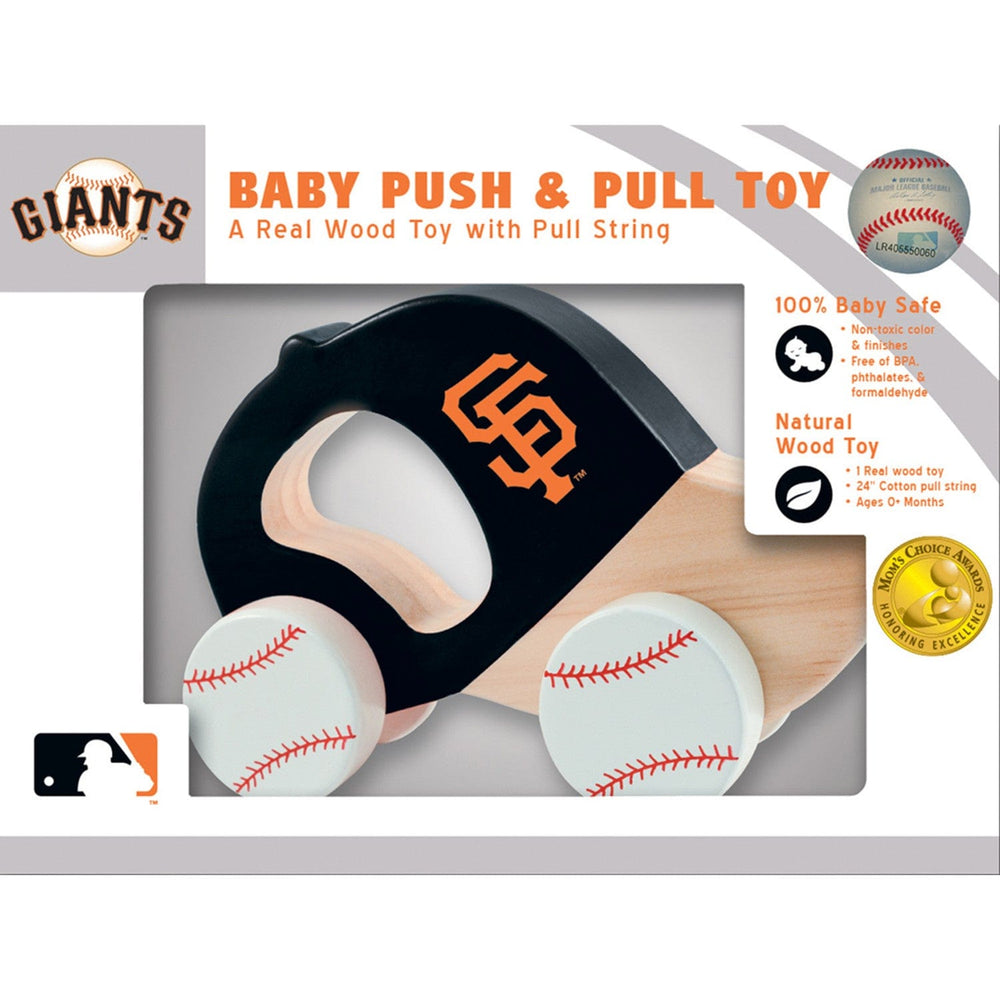 San Francisco Giants - Push & Pull Baby Toy (ONLINE ORDER ONLY)