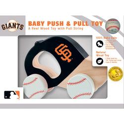 San Francisco Giants - Push & Pull Baby Toy (ONLINE ORDER ONLY)