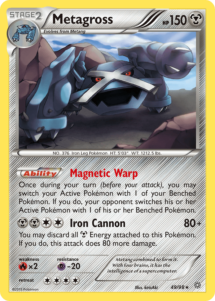 Metagross (49/98) [XY: Ancient Origins] (Online Only)