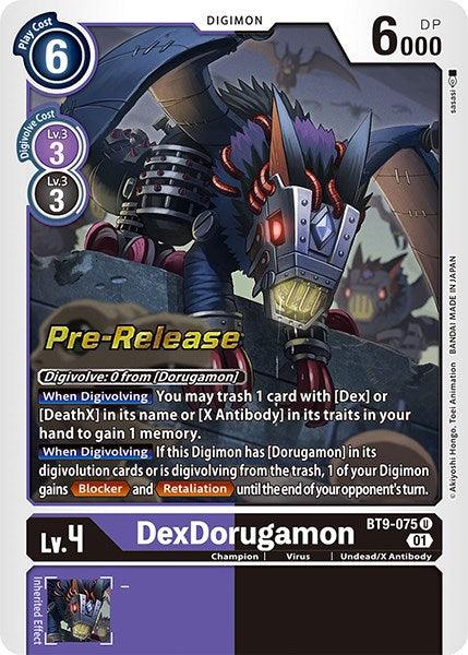 DexDorugamon [BT9-075] [X Record Pre-Release Promos] (ONLINE ORDER ONLY)