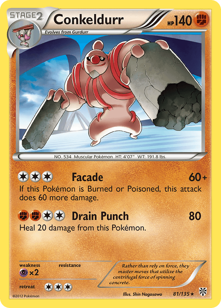 Conkeldurr (81/135) [Black & White: Plasma Storm] (Online Only)